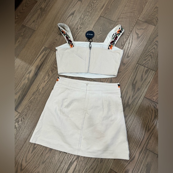 #JUSTIN #NWTO✨ Authentic Embroidery Two Piece Western Vaquero Size L - Picture 3 of 5